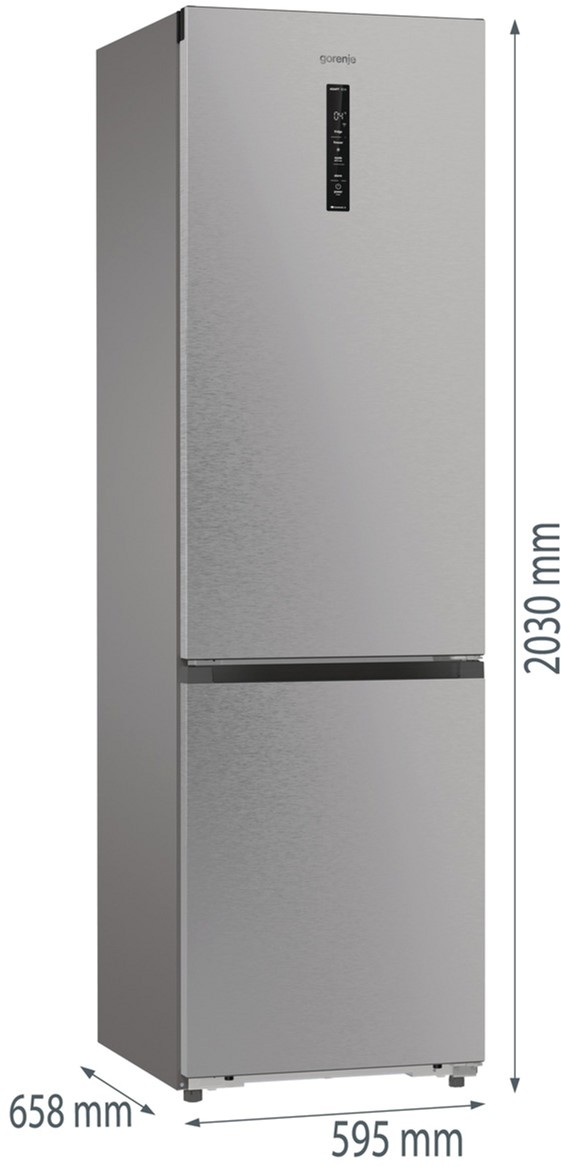 Gorenje NRB620E61X4WFE Габаритные размеры