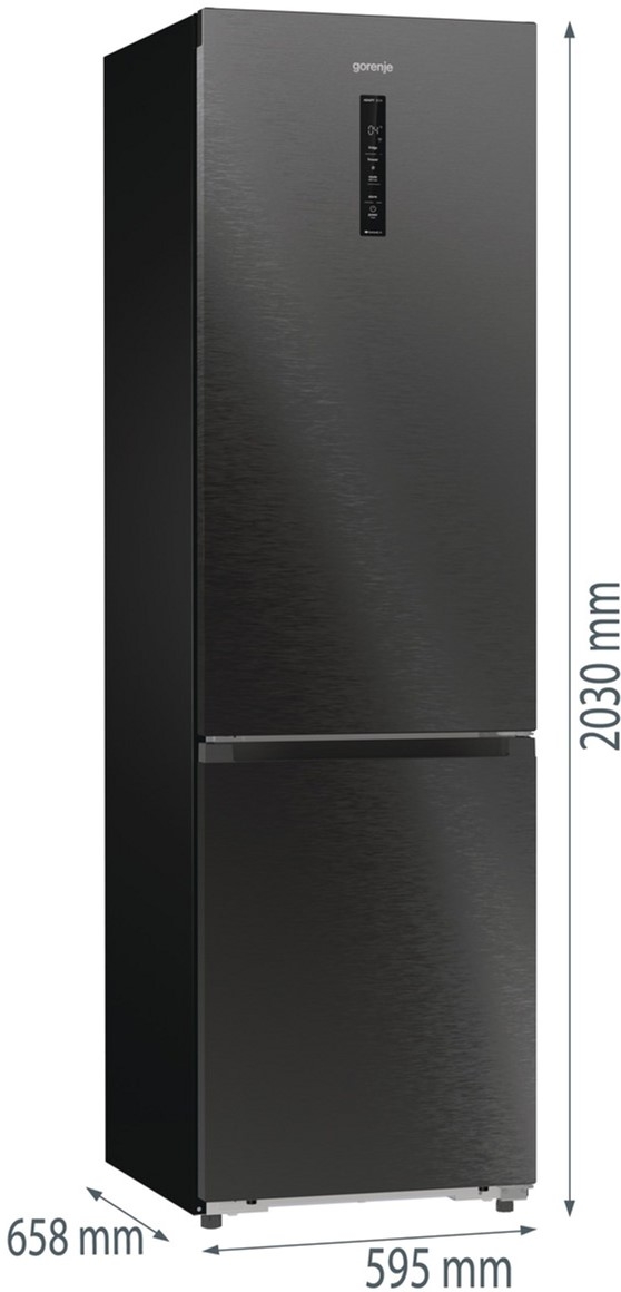 Gorenje NRB620C81BX4WFE Габаритні розміри
