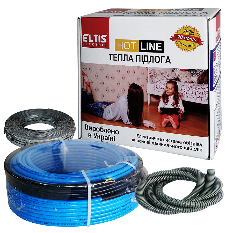Електрична тепла підлога Eltis Electric Hot Line ДК-400 Вт