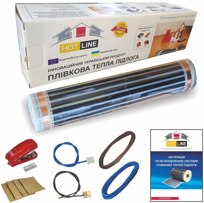 Електрична тепла підлога Eltis Electric Hot Line ПП-7 1540 Вт 7,0 кв.м