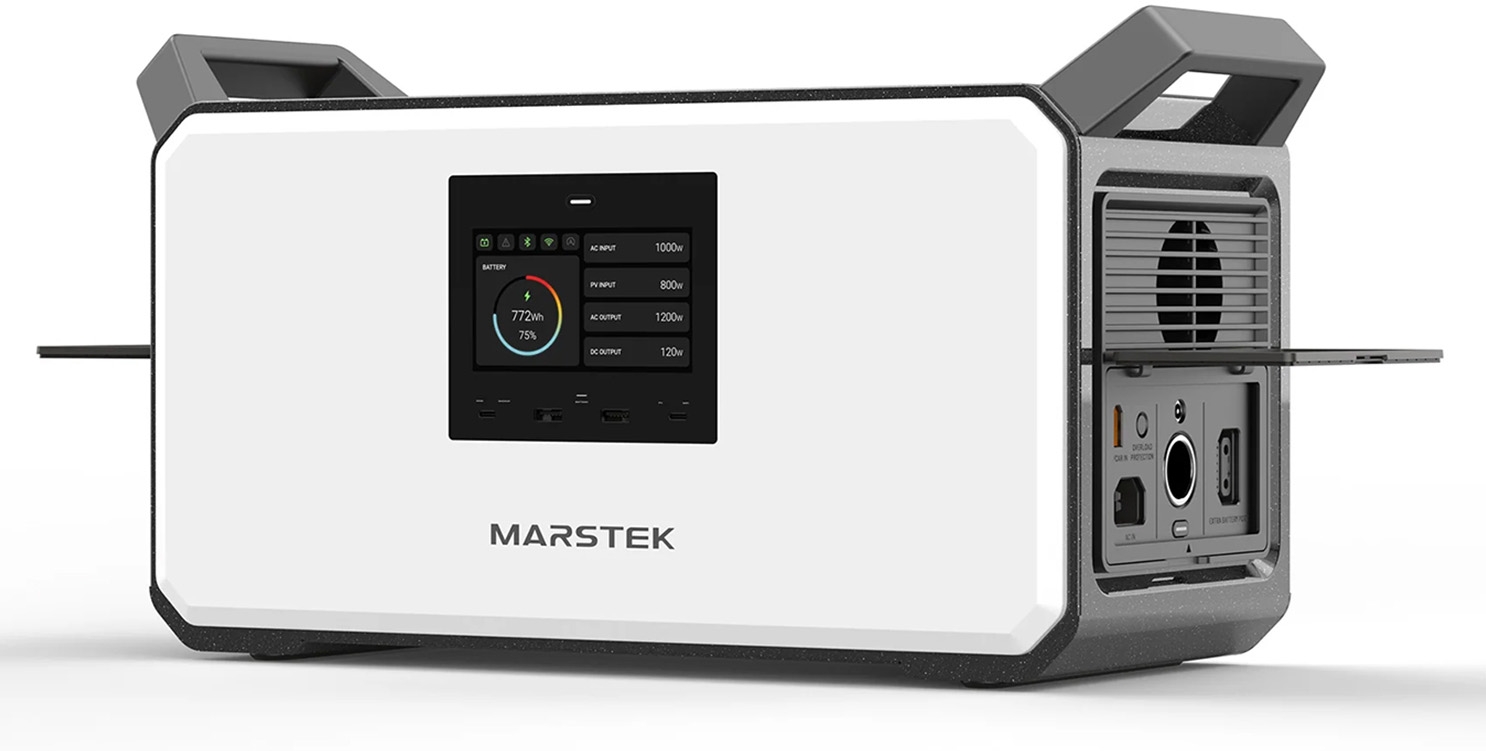 Портативная зарядная станция Marstek Mercury M1200 1800W 1030Wh цена 34998 грн - фотография 2