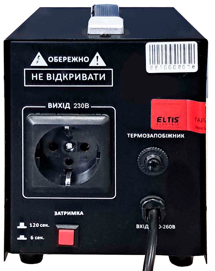в продажу Стабілізатор напруги Eltis Electric Servo-II-SVC- 500VA Led - фото 3