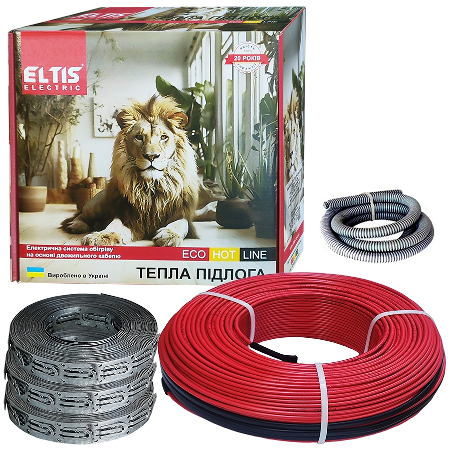 Электрический теплый пол Eltis Electric Eco Hot Line ЕДТ-1975 Вт