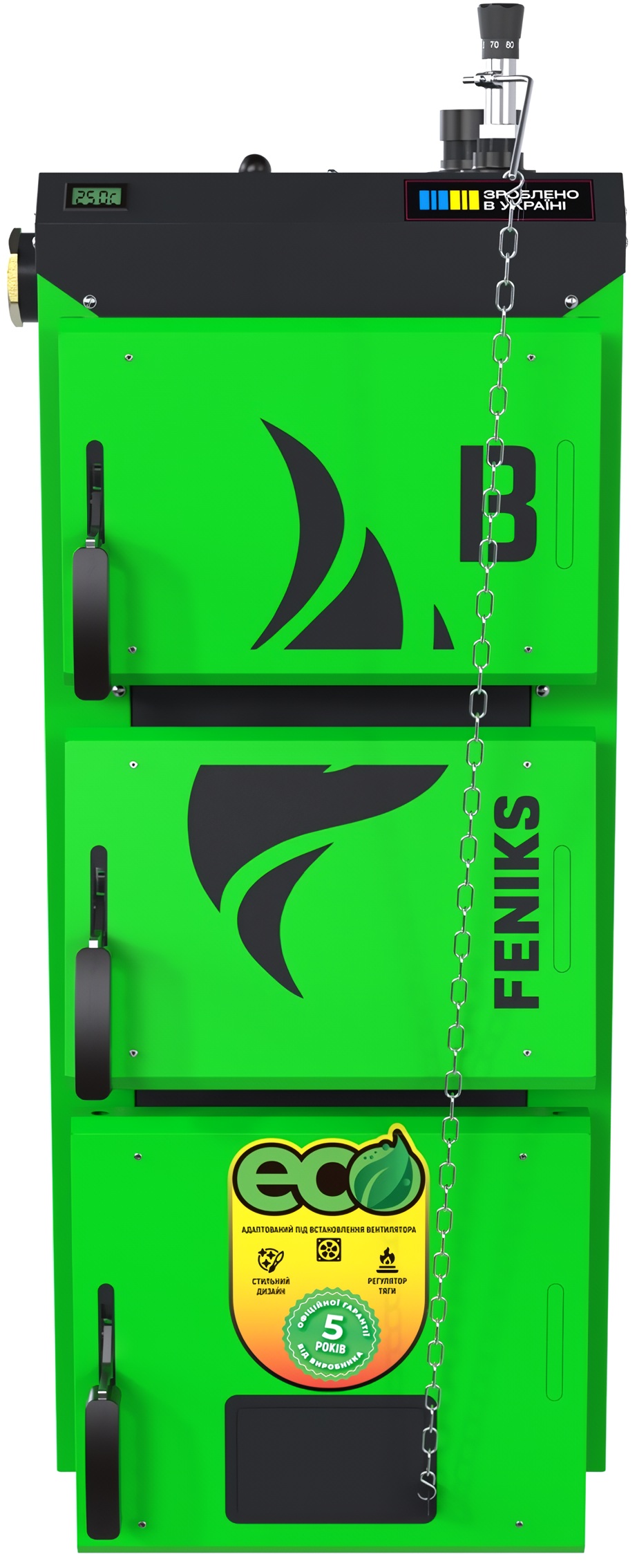 Твердопаливний котел Feniks B New 30 кВт (F.FBnM30) ціна 42300 грн - фотографія 2