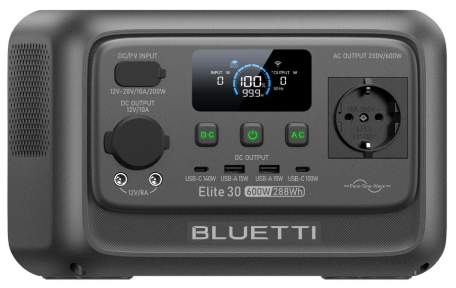 Портативна зарядна станція Bluetti Elite 30 V2, 600 Вт відгуки - зображення 5