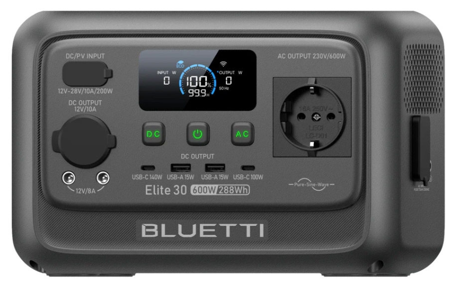 Портативна зарядна станція Bluetti Elite 30 V2, 600 Вт інструкція - зображення 6