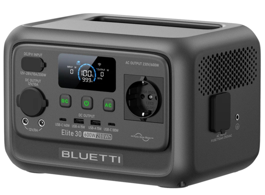 в продажу Портативна зарядна станція Bluetti Elite 30 V2, 600 Вт - фото 3