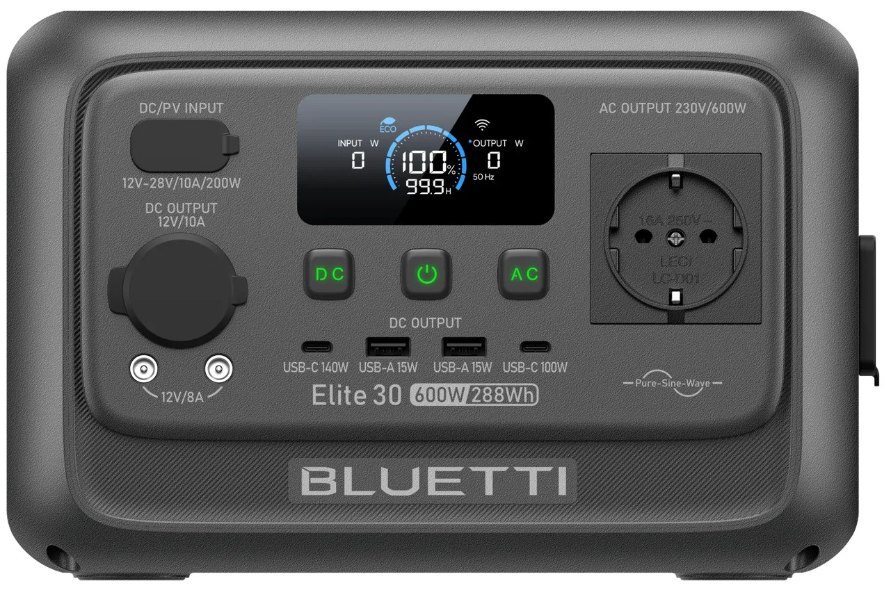 Bluetti Elite 30 V2, 600 Вт