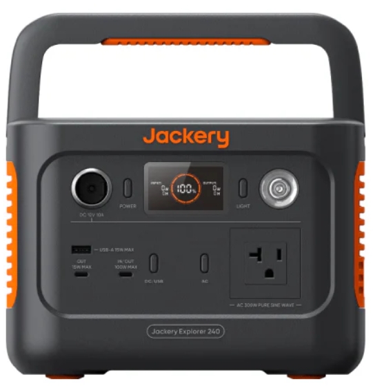 Портативна зарядна станція Jackery Explorer 240 V2 256Wh/300W (21-0001-000213)