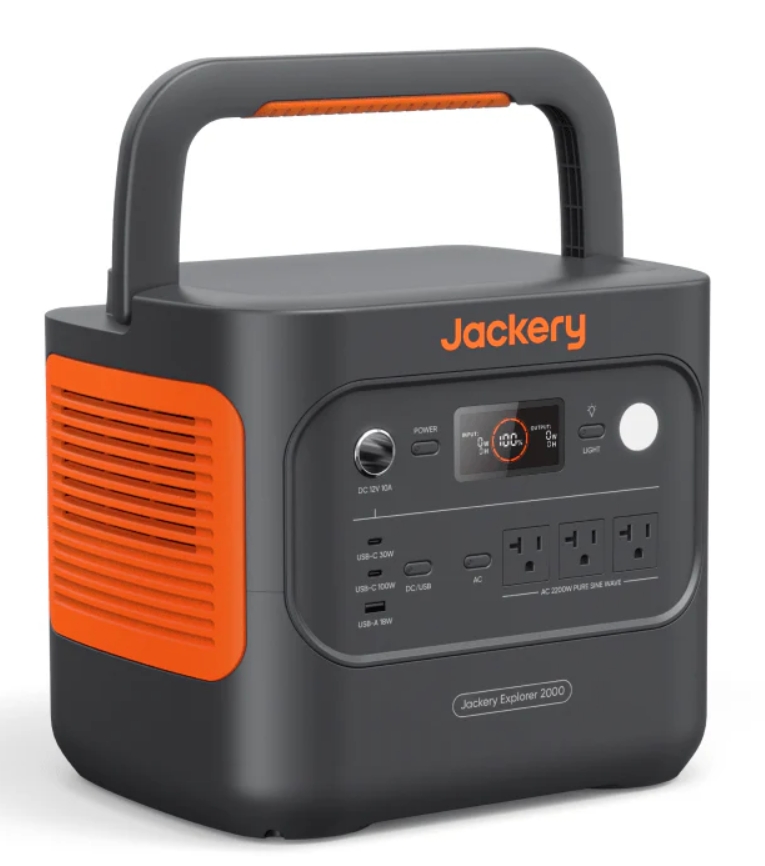 Портативная зарядная станция Jackery Explorer 2000 V2, 2042Wh/2200W (21-0001-000267) цена 49999 грн - фотография 2