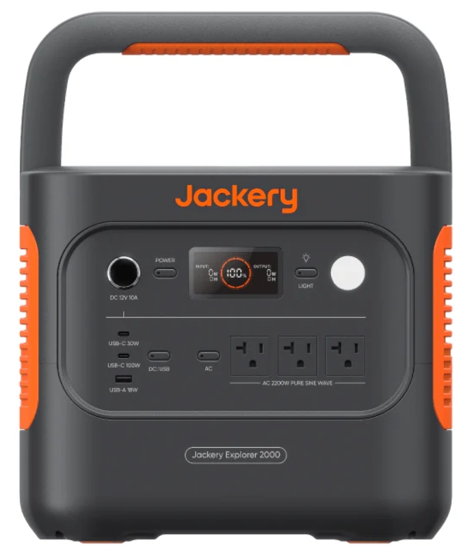 Jackery Explorer 2000 V2, 2042Wh/2200W (21-0001-000267)