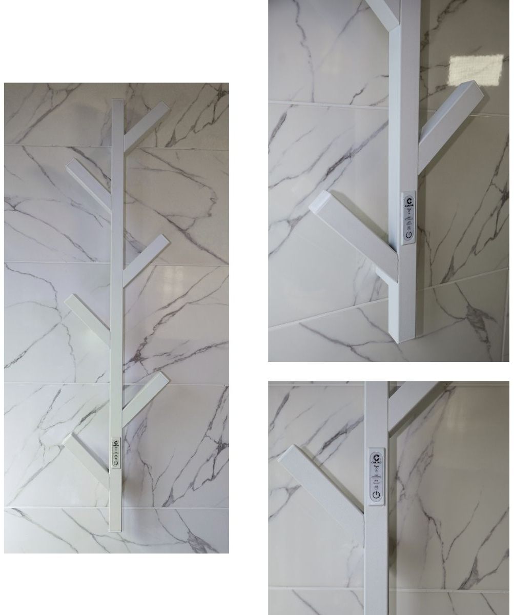 Рушникосушка Carino Albero 1000x270 White Matte (AL1030FWM) інструкція - зображення 6
