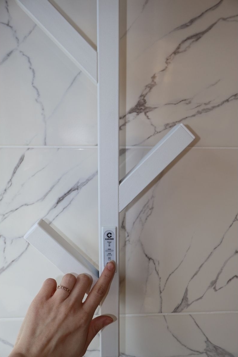 Рушникосушка Carino Albero 1000x270 White Matte (AL1030FWM) характеристики - фотографія 7