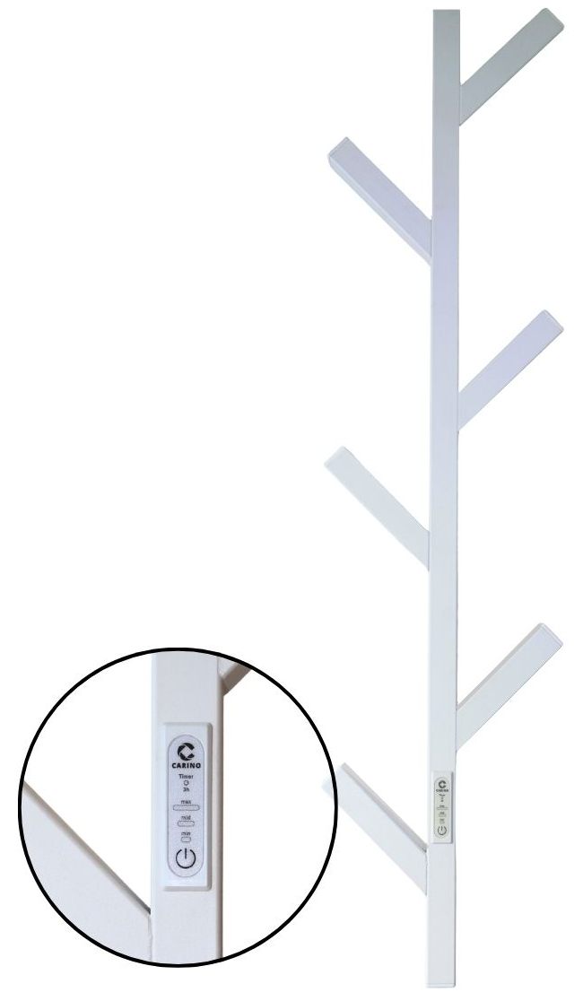 Рушникосушка Carino Albero 1000x270 White Matte (AL1030FWM) ціна 6500 грн - фотографія 2