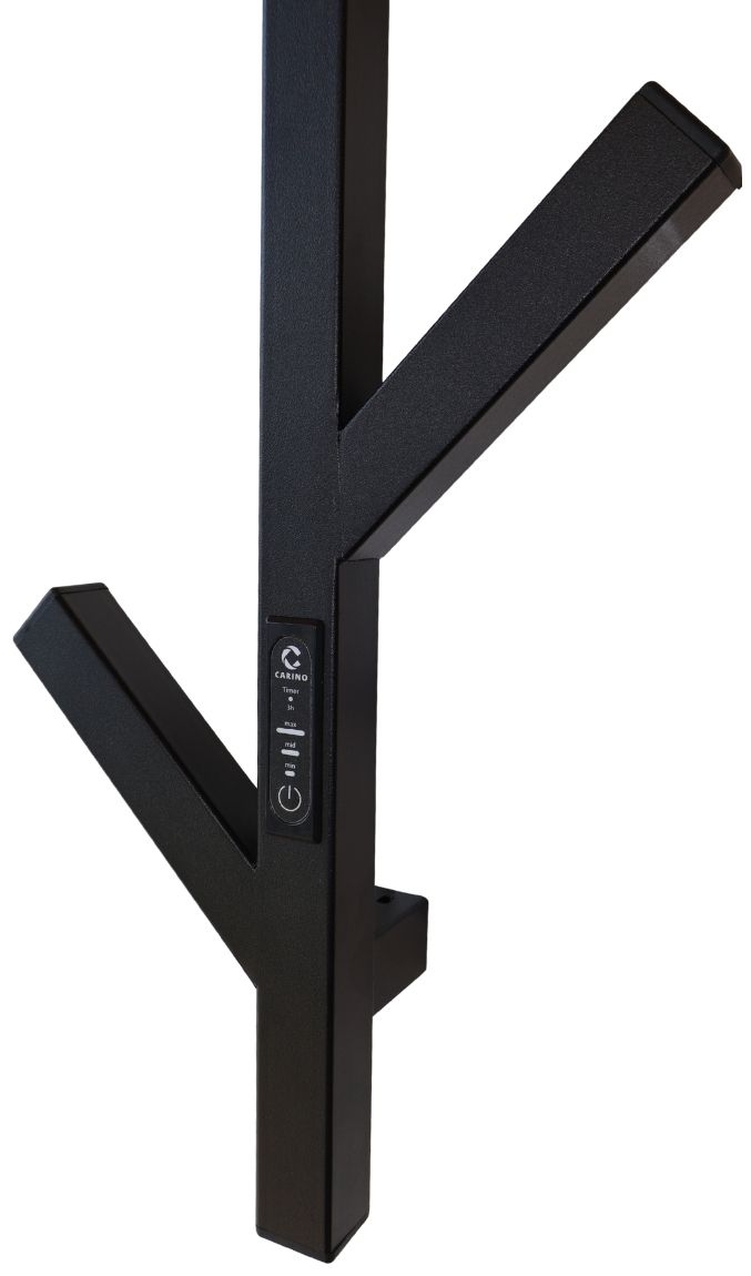 Рушникосушка Carino Albero 1000x270 Black Matte (AL1030FBM) огляд - фото 8