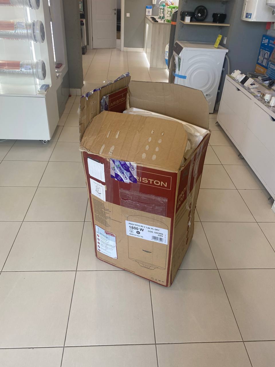 Бойлер Ariston 80 V 1,8K PL DRY уценка характеристики - фотография 7