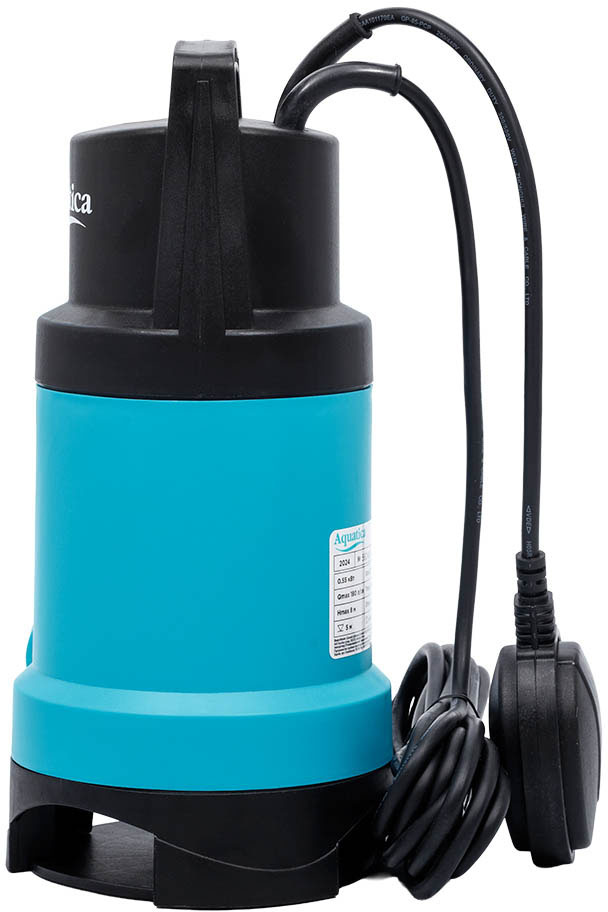 Насос дренажный Aquatica 0.55кВт Hmax 8м Qmax 180л/мин (773174) отзывы - изображения 5