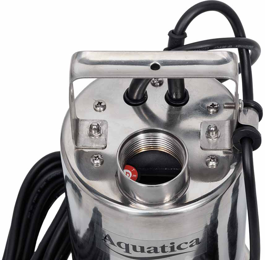 Насос дренажный Aquatica 0.75кВт Hmax 8м Qmax 180л/мин (773055) цена 3344 грн - фотография 2
