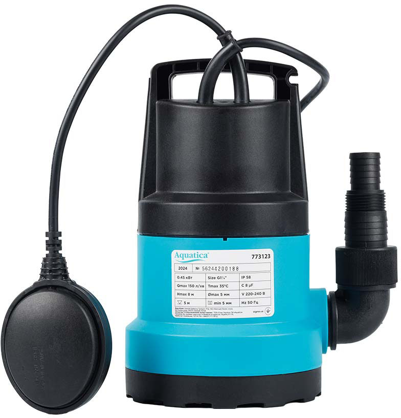 продаём Aquatica 0.45кВт Hmax 8м Qmax 150л/мин (773123) в Украине - фото 4