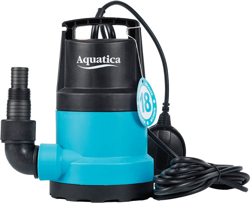 Насос дренажний Aquatica 0.45кВт Hmax 8м Qmax 150л/хв (773123)