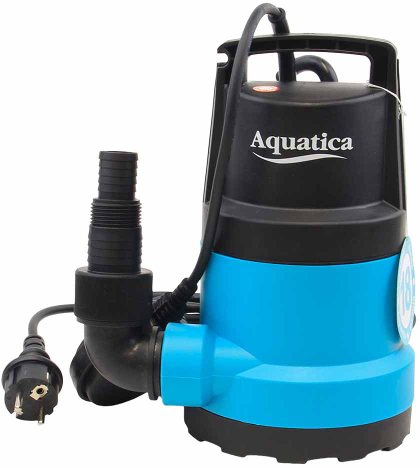 Насос дренажный Aquatica 0.25кВт Hmax 7м Qmax 133л/мин (773125) характеристики - фотография 7