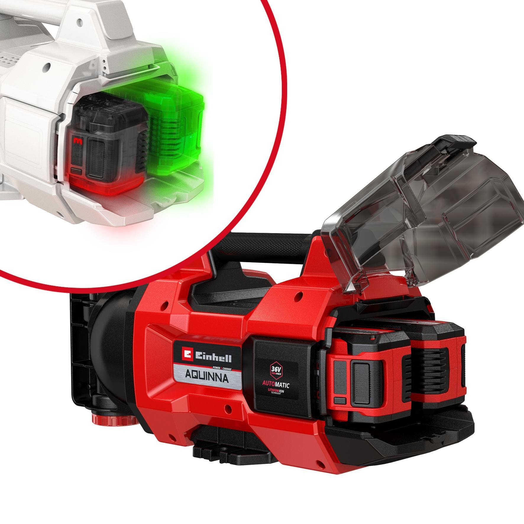 Насос Einhell Aquinna 18/30 F LED без АКБ і ЗП (4180430) інструкція - зображення 6