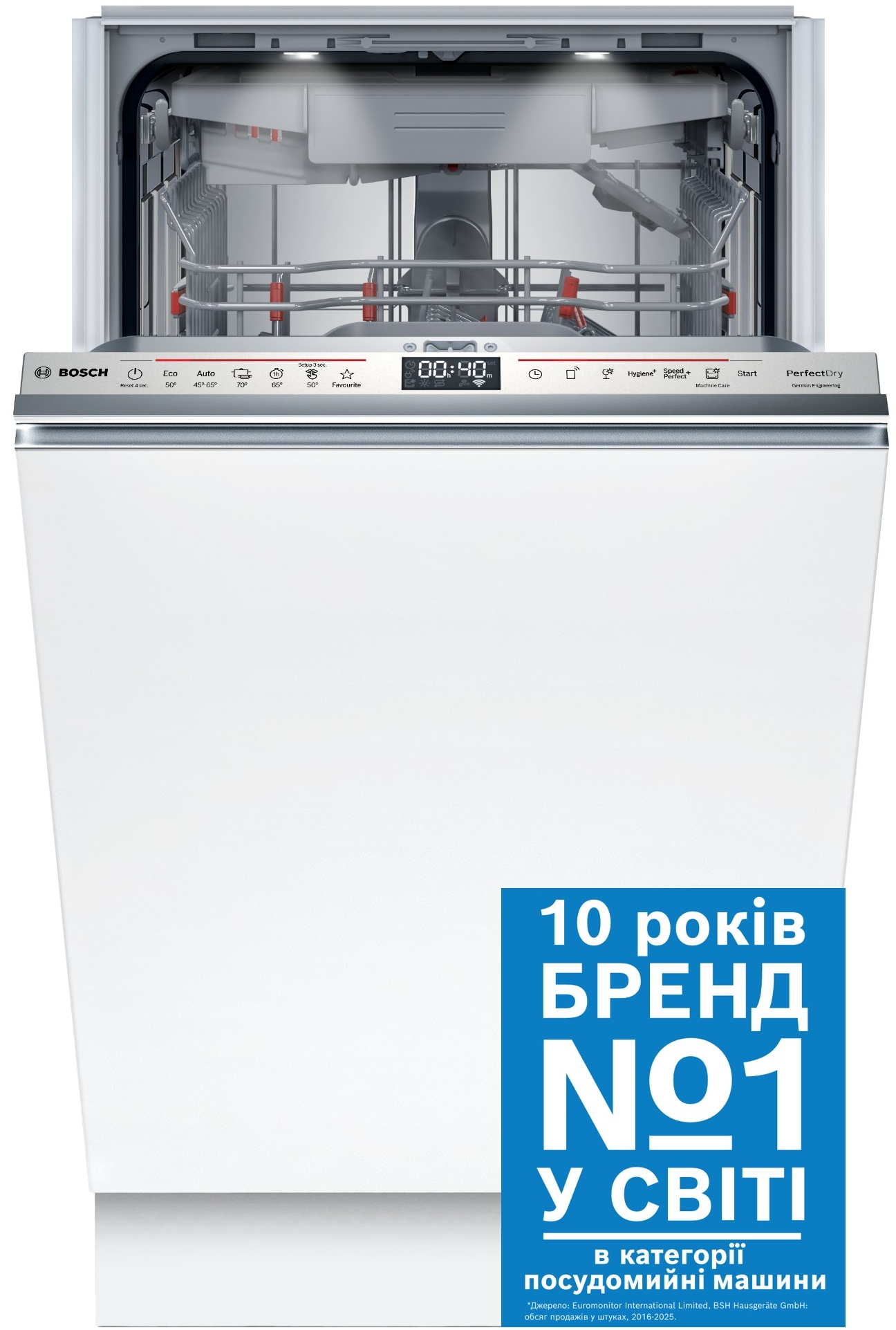 Посудомийна машина Bosch SPV8ZMX06Q ціна 63099 грн - фотографія 2