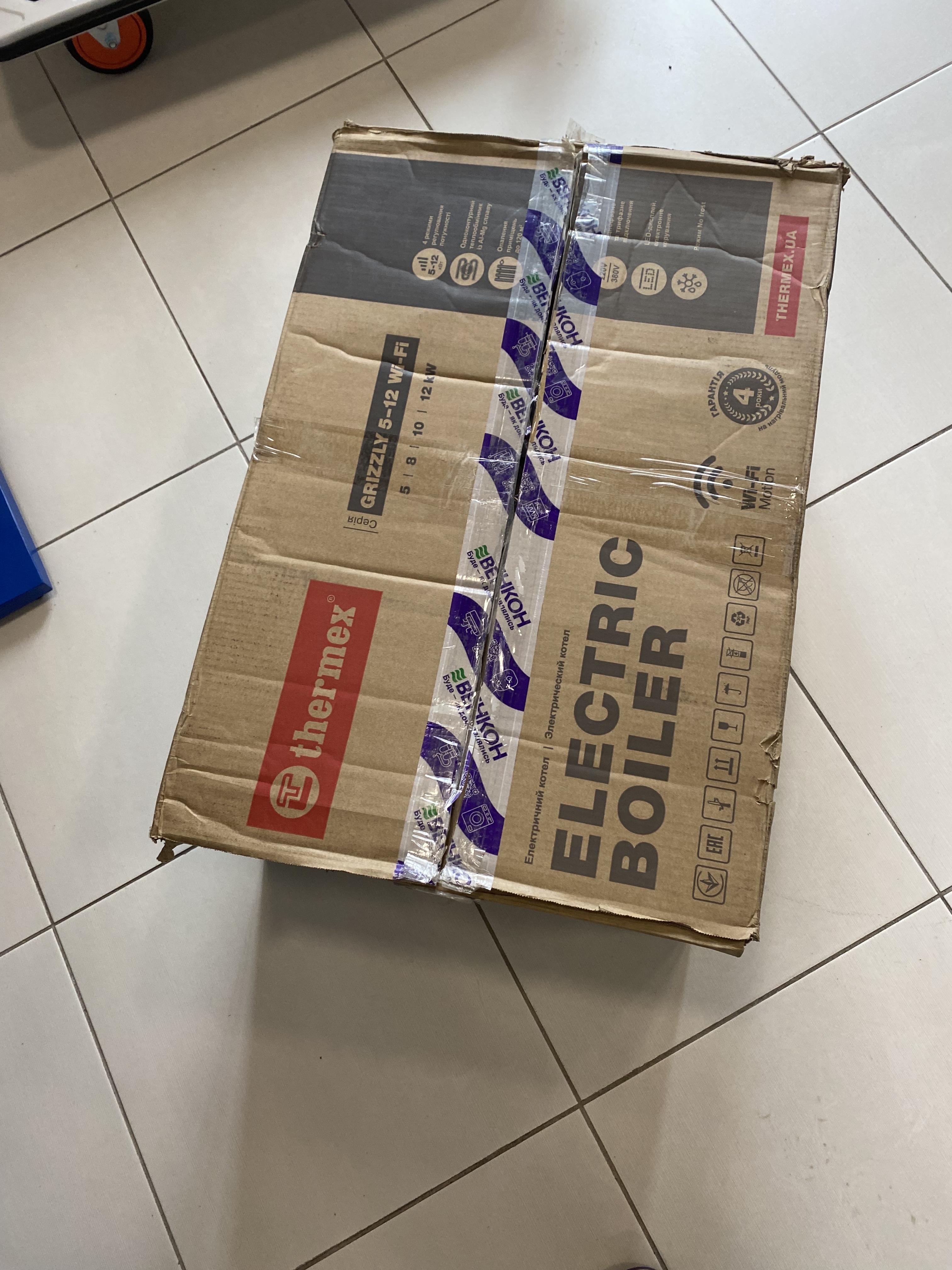 Электрический котел Thermex Grizzly 5-12 Wi-Fi уценка обзор - фото 8