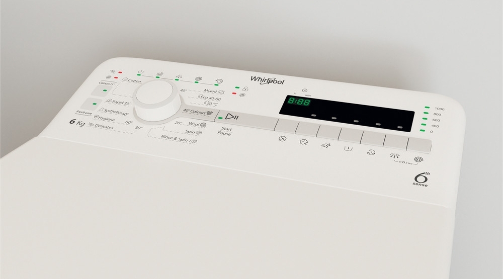 Пральна машина Whirlpool TDLR 6040S EU/N зовнішній вигляд - фото 9