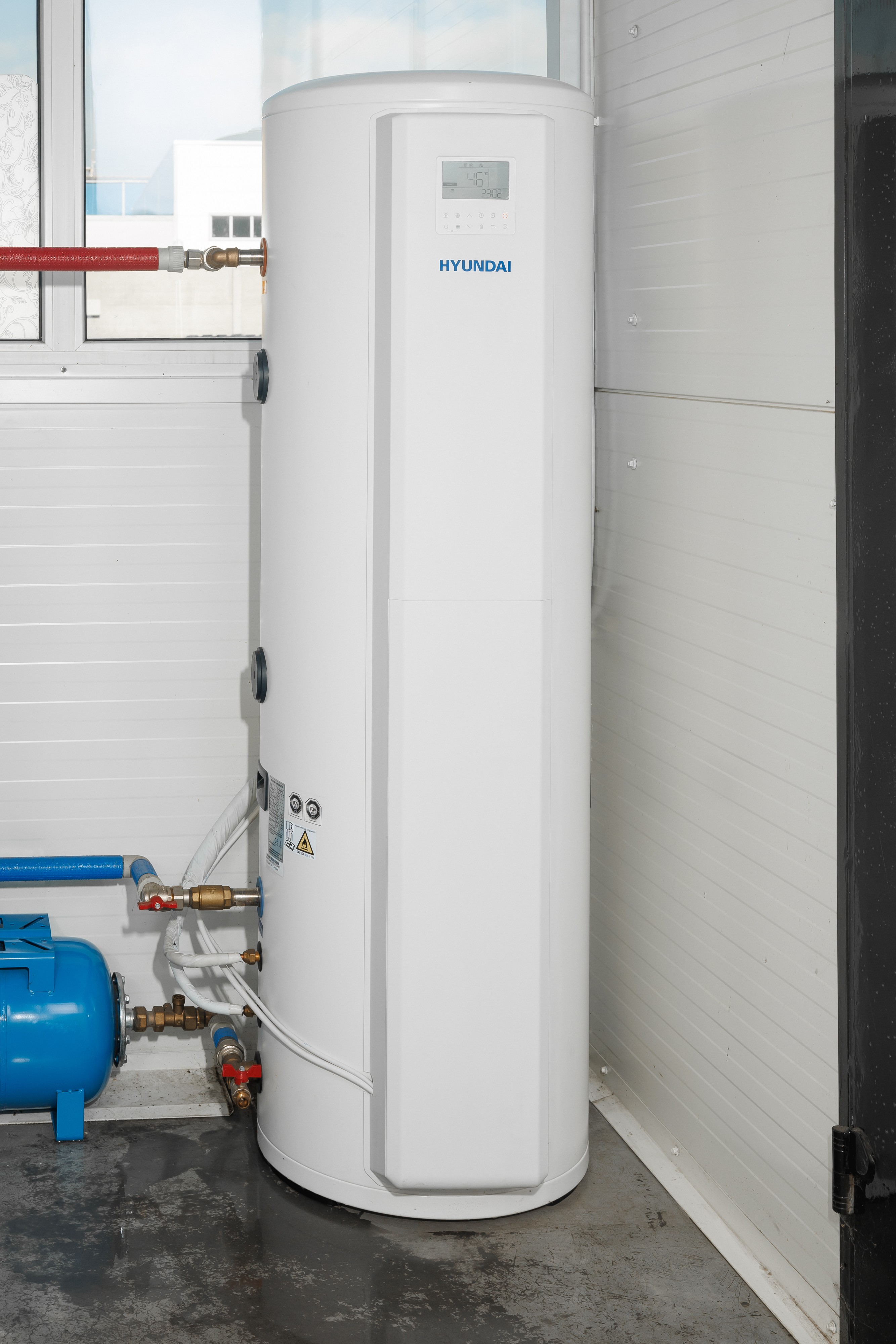 Бойлер с тепловым насосом Hyundai Multi Split Hot Water Supply PROWT190MSHR2х1 цена 34999 грн - фотография 2