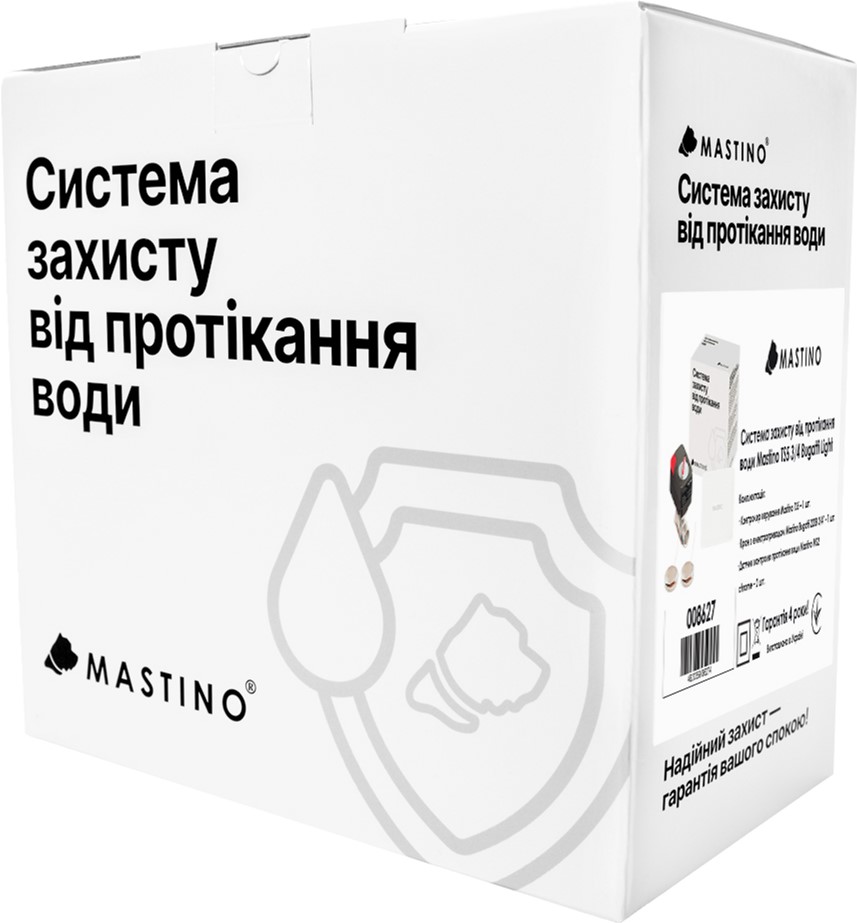 Система захисту від протікання води Mastino TS5 3/4" Bugatti Light відгуки - зображення 5