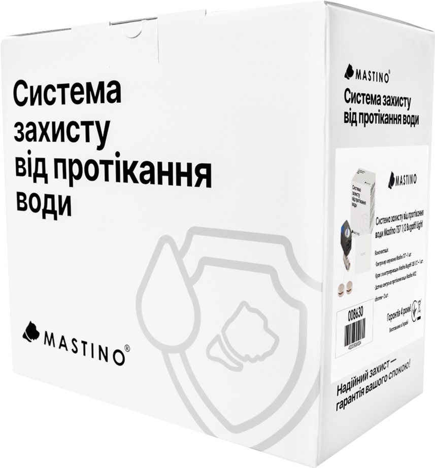 Система захисту від протікання води Mastino TS7 1/2" Bugatti Light відгуки - зображення 5