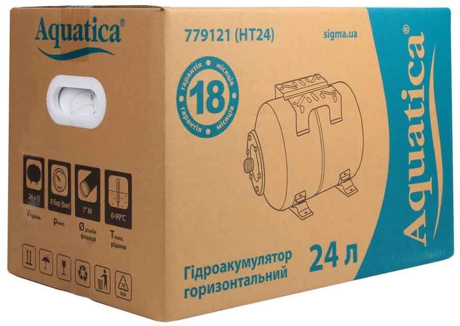 Гидроаккумулятор Aquatica 24л (779121) характеристики - фотография 7
