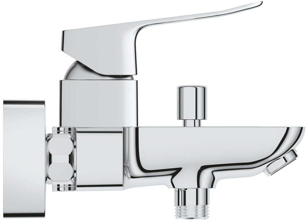 Змішувач для ванни і душу Grohe Dice з Flex Vitalio Comfort 250 Cube UA203170101 зовнішній вигляд - фото 9