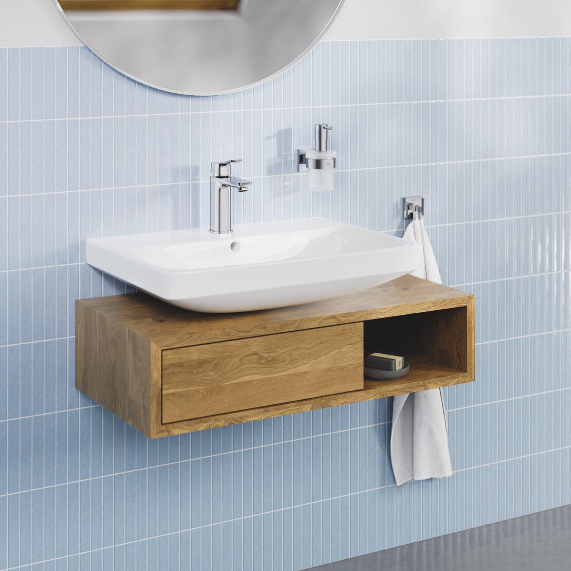 зображення товару Grohe Dice з QuickFix Vitalio Comfort Cube UA203101TM - 25