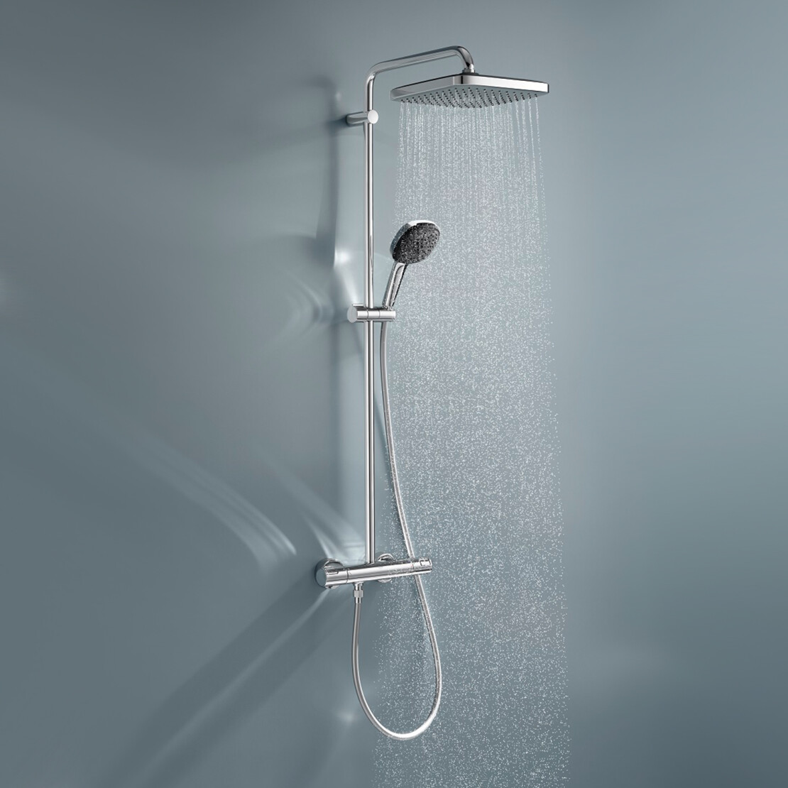 Набір змішувачів Grohe Dice з QuickFix Vitalio Comfort Cube UA203101TM огляд - фото 11