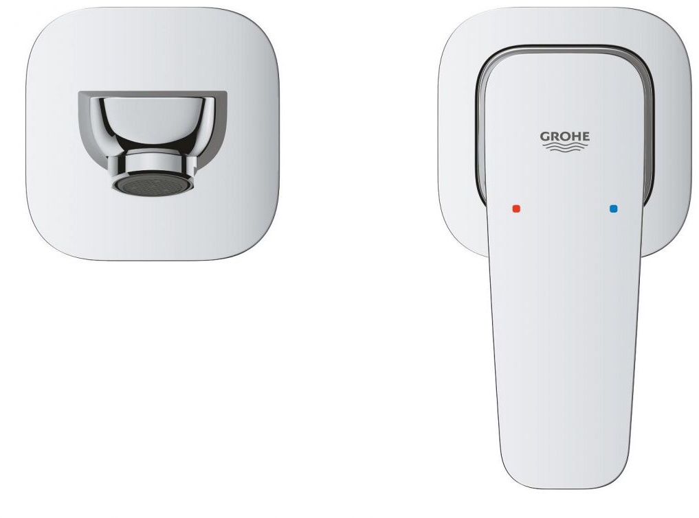 в продаже Смеситель для умывальника Grohe Cubeo L-Size 1017890000 - фото 3