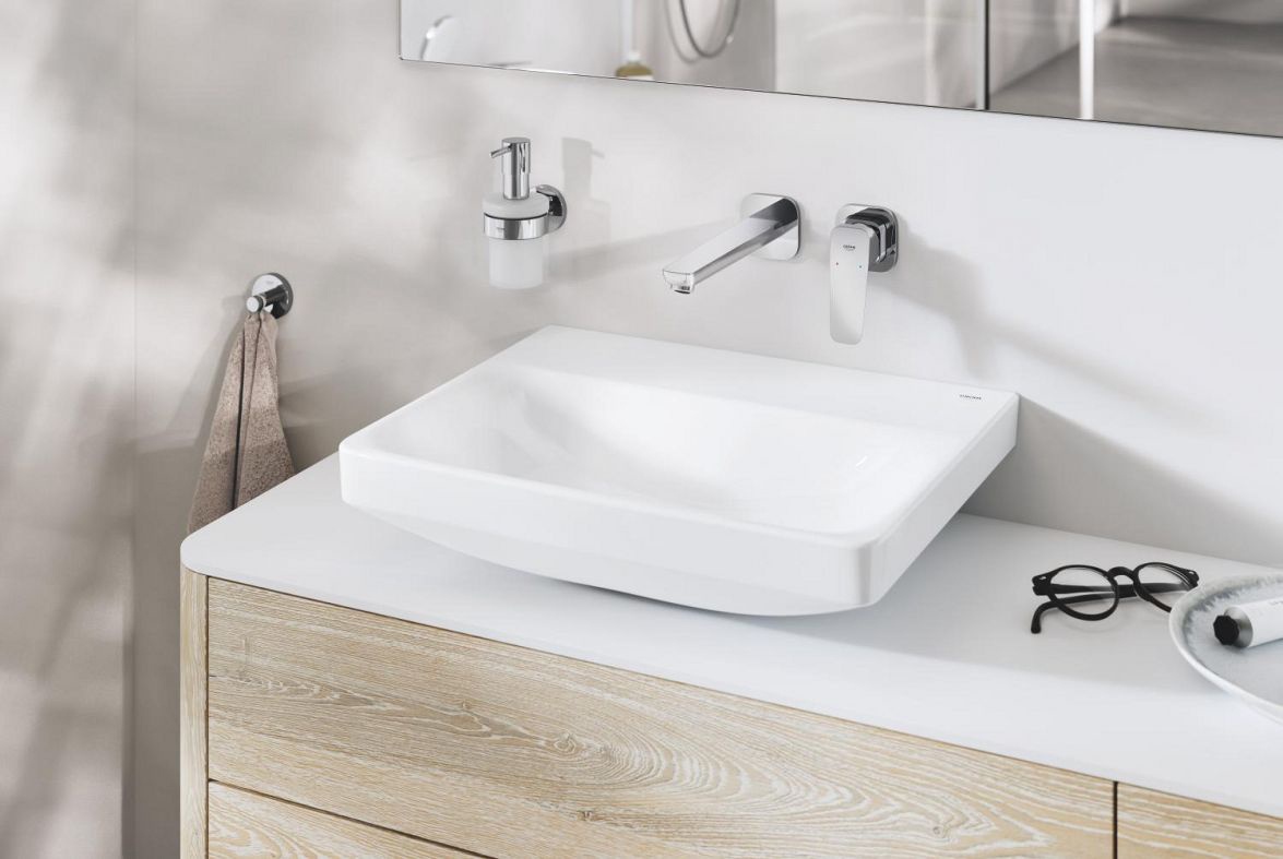 Смеситель для умывальника Grohe Cubeo L-Size 1017890000 обзор - фото 8