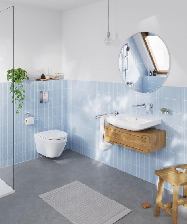 Смеситель для умывальника Grohe Cubeo L-Size 1017890000 внешний вид - фото 9