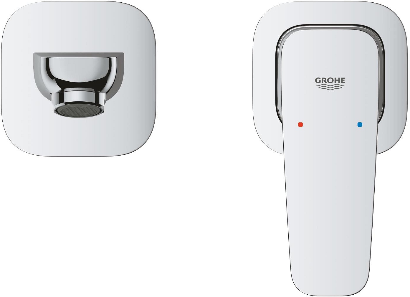 в продаже Смеситель для умывальника Grohe Cubeo M-Size 1017880000 - фото 3