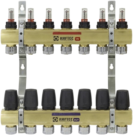 Распределительный коллектор Raftec LCR-1.7, 1"х3/4"ЕК