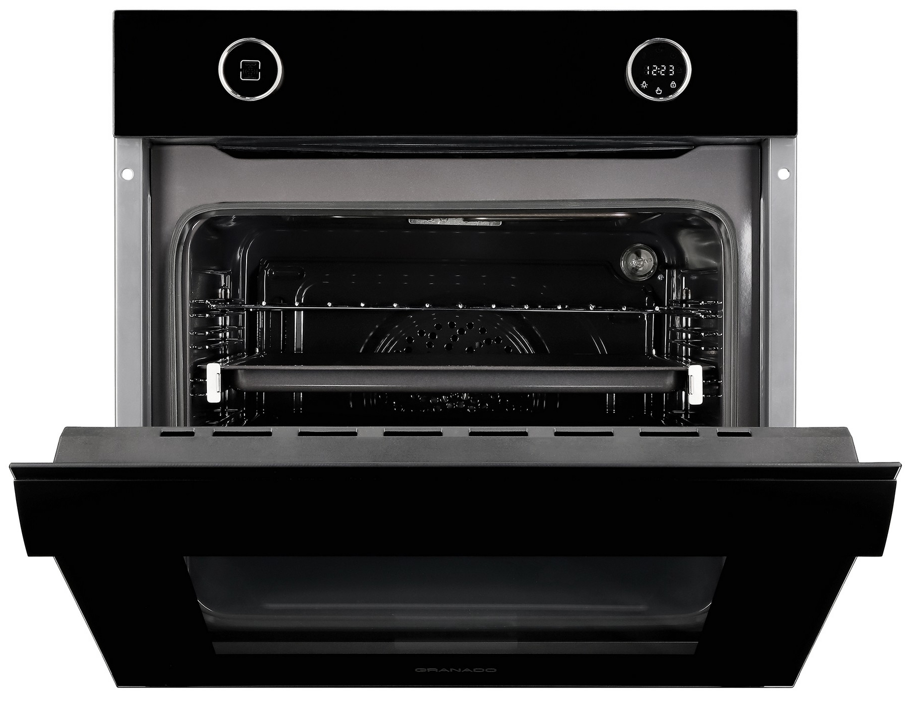 Духова шафа Granado Geo 122-1311 Black glass ціна 16990 грн - фотографія 2
