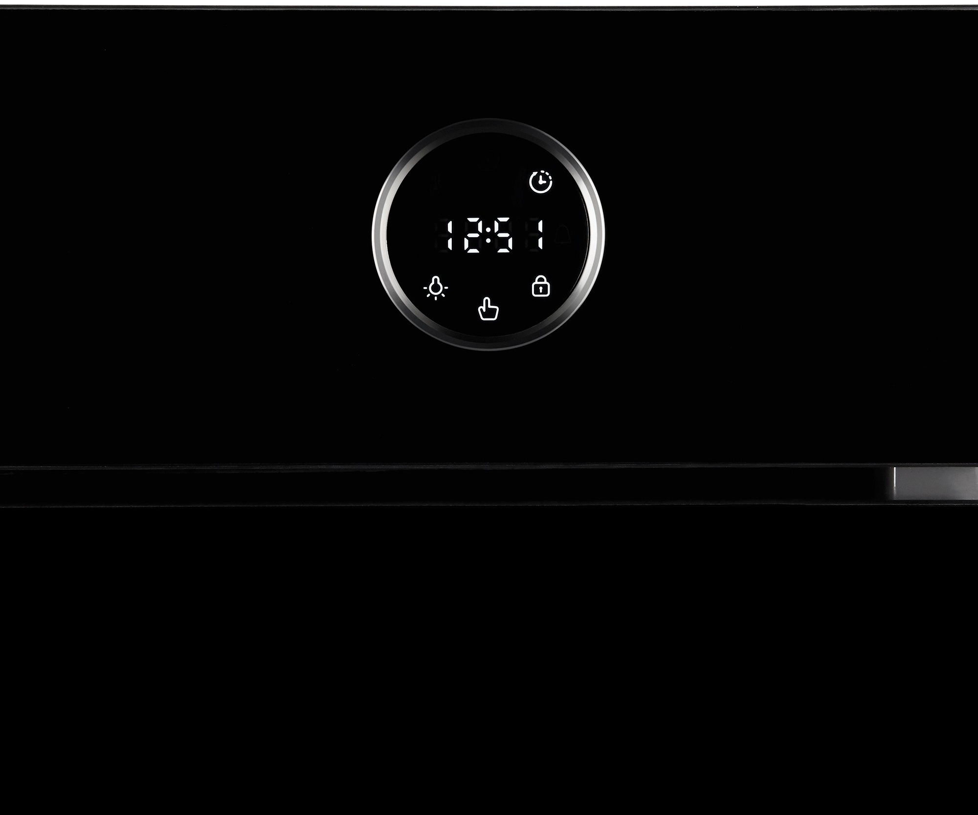 Духова шафа Granado Geo 122-1311 Black glass відгуки - зображення 5