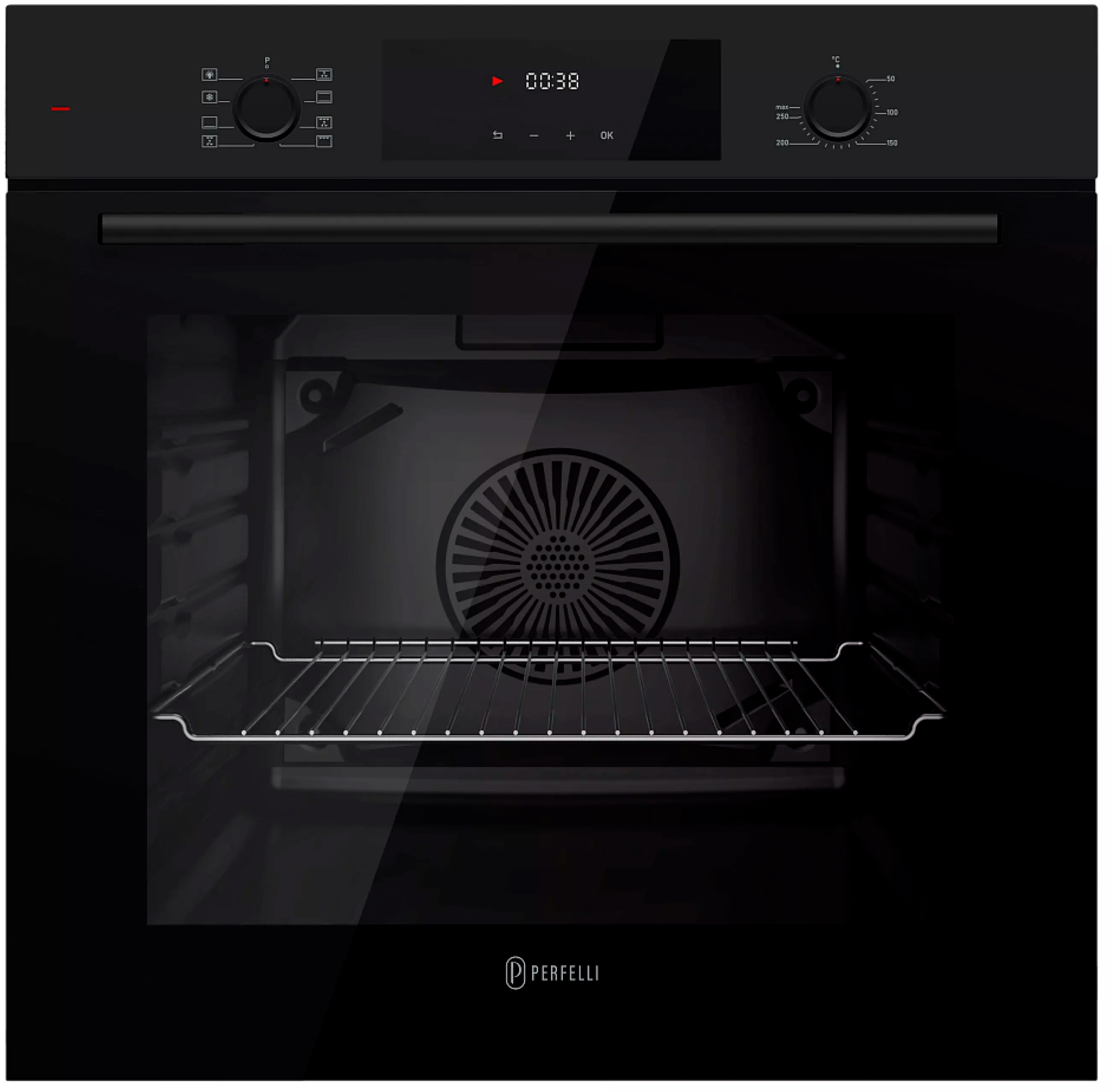 Духова шафа Perfelli Prime 6D8 Nero