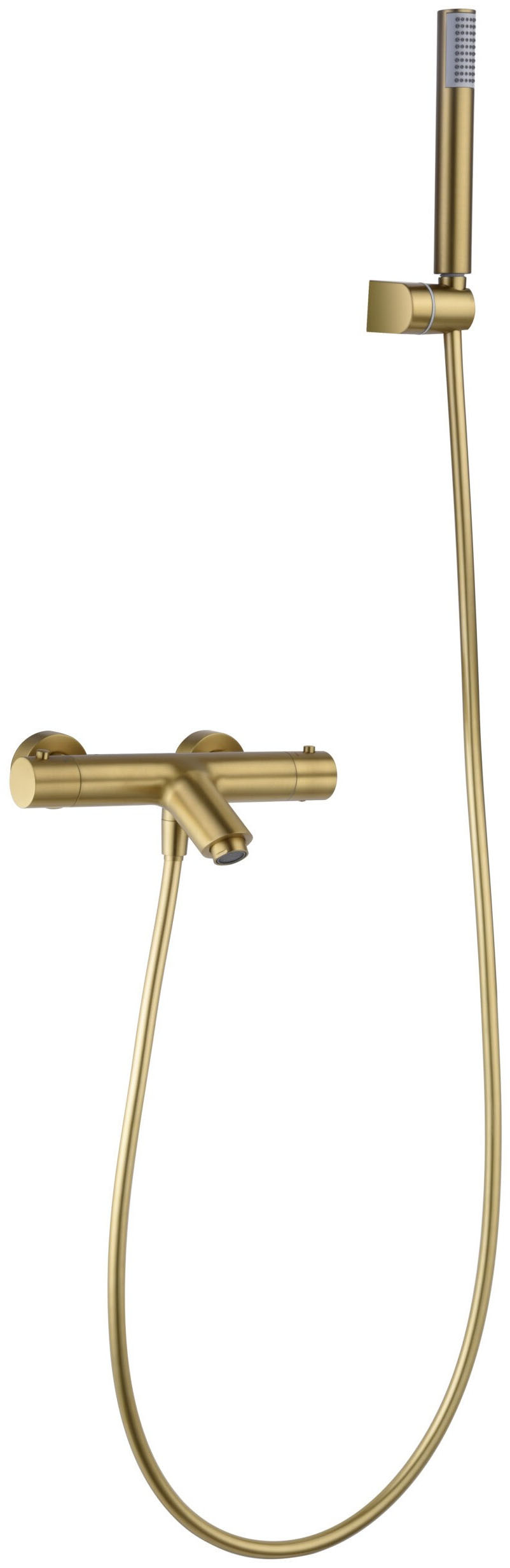 Змішувач для ванни і душу Imex Monza Brushed Gold BTM039-4OC
