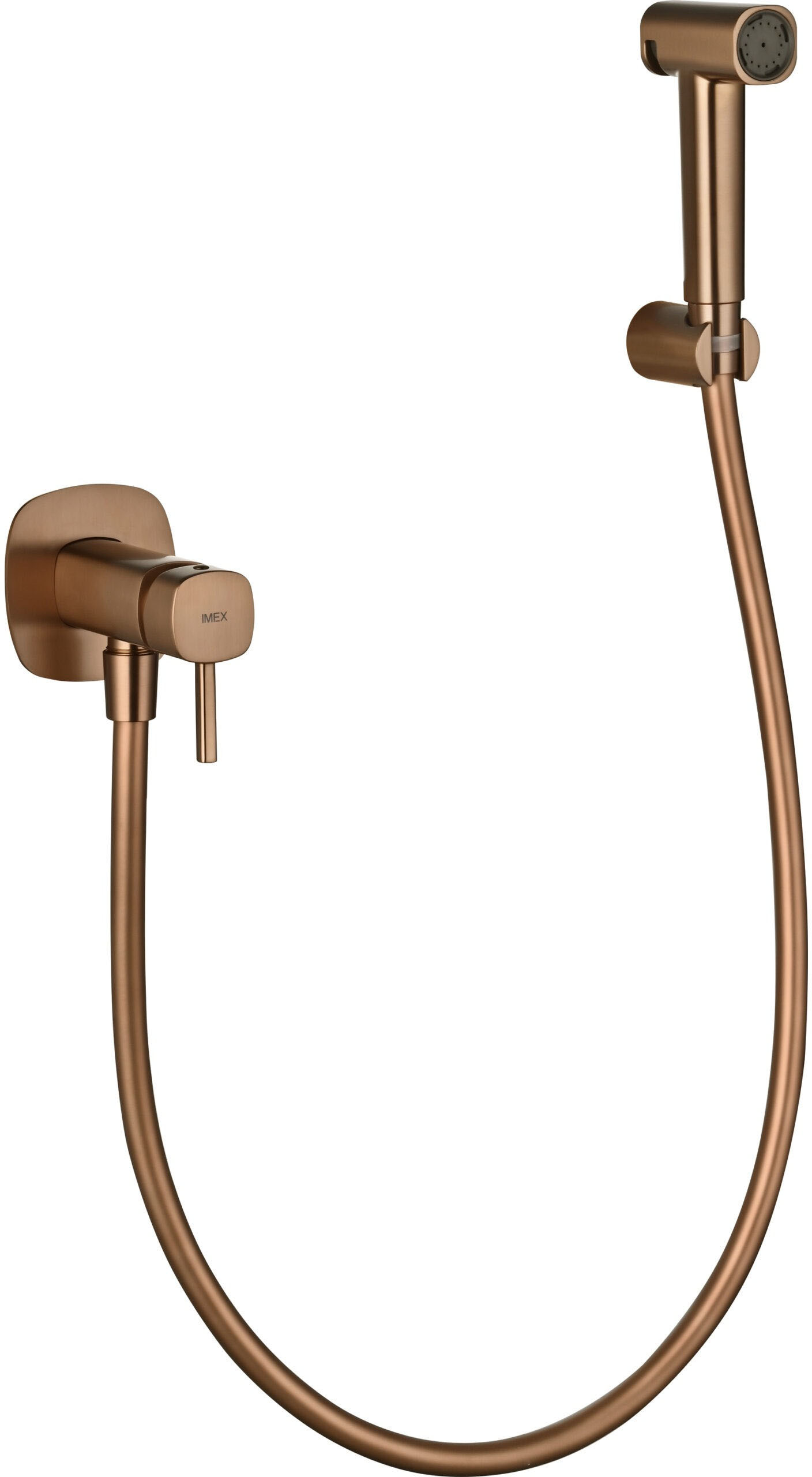 Гігієнічний душ зі змішувачем Imex Toscana Brushed Rose Gold RDT064/ORC