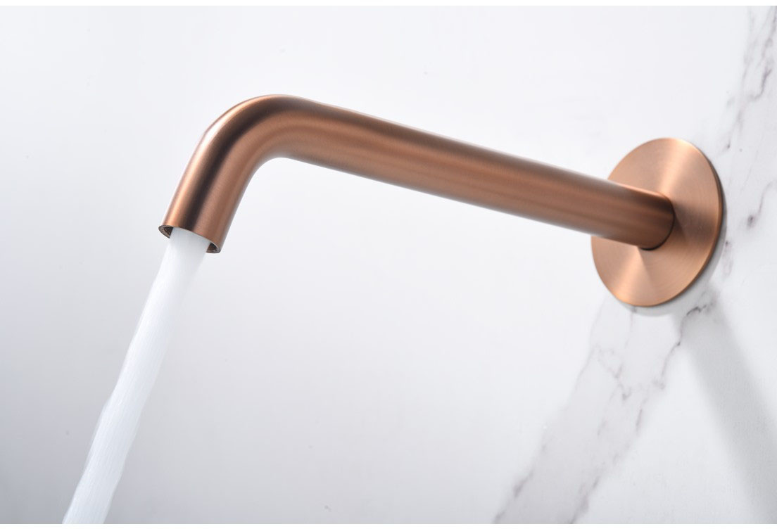 Смеситель для умывальника Imex Genova Brushed Rose Gold GLG053/ORC цена 10633 грн - фотография 2