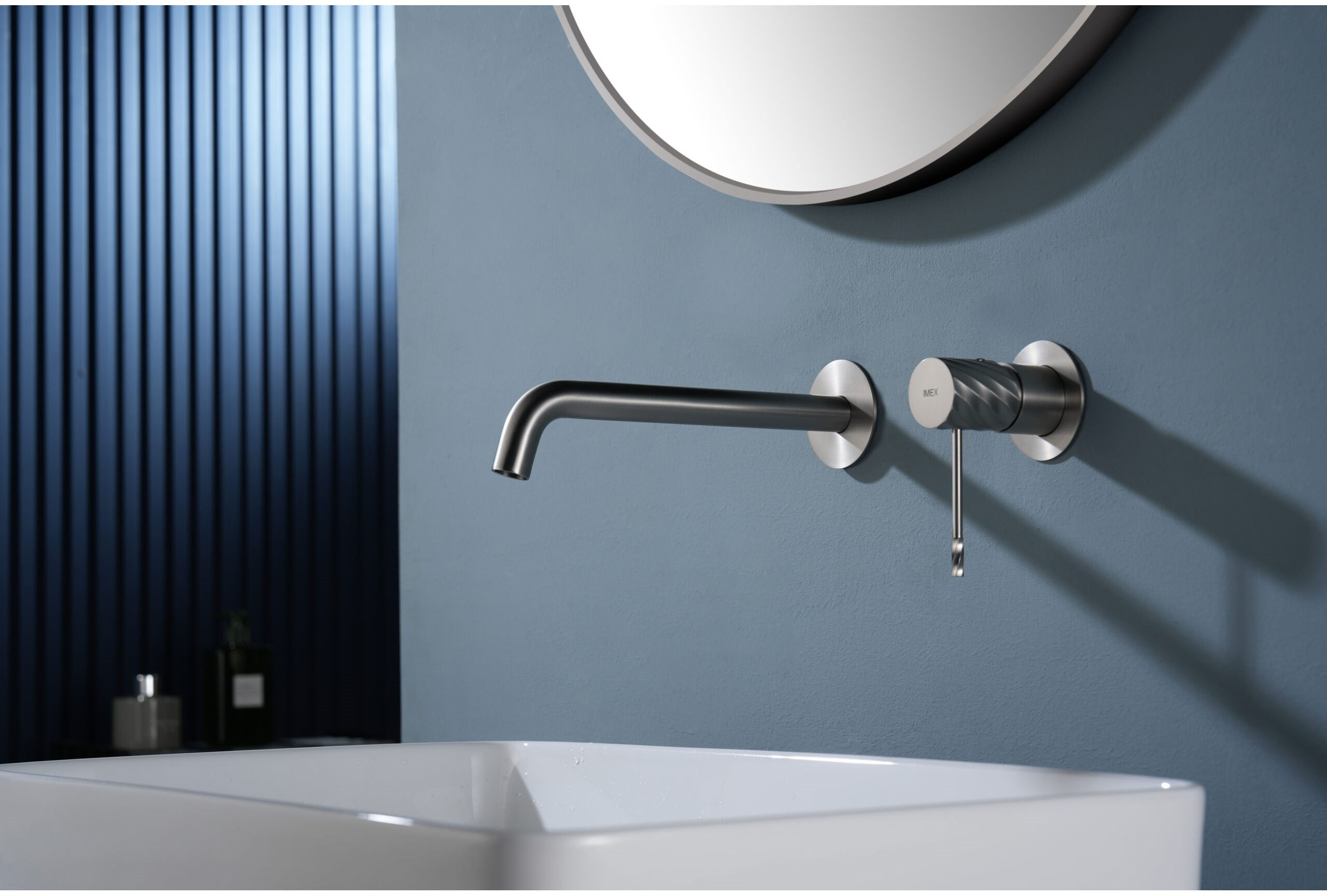 в продаже Смеситель для умывальника Imex Bless Brushed Nickel GLB063/NQ - фото 3