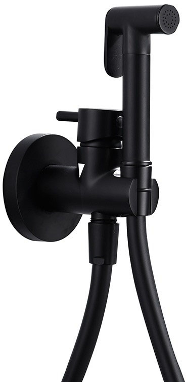 Гигиенический душ со смесителем Imex Munich Matt Black RDM001/NG