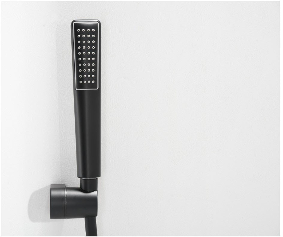 в продаже Смеситель для ванны и душа Imex Dinamarca Black Matt BDR031-4NG - фото 3